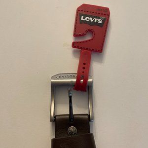 Brand New with Tags Levi's Men's Brown Leather Belt